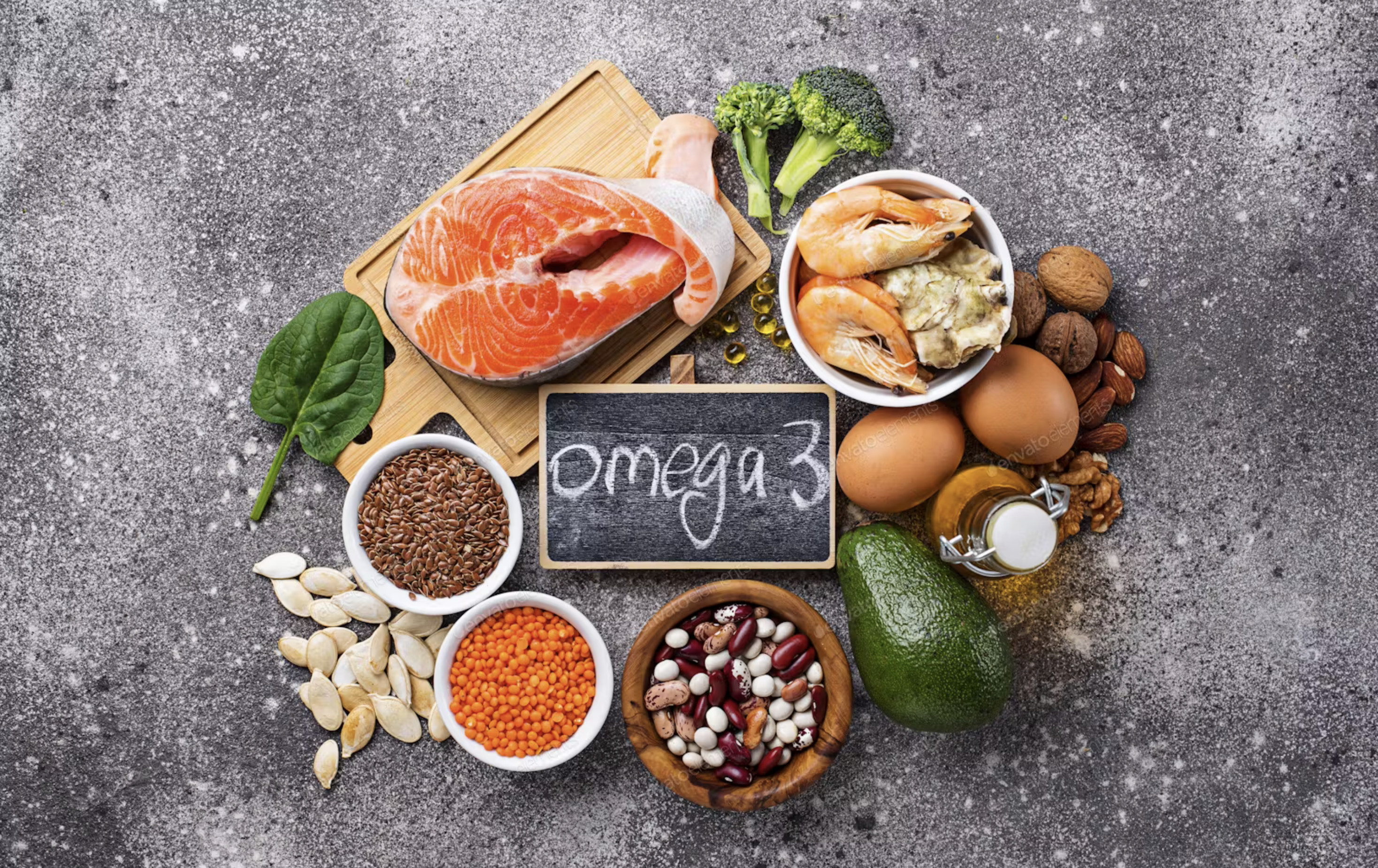 Omega-3-Fettsäuren für Gehirn und Herz